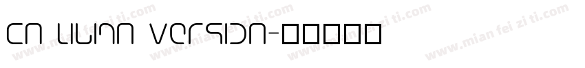 CN LIbian version字体转换